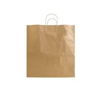 SHOPPER IN CARTA CON MANICI RITORTI XXL